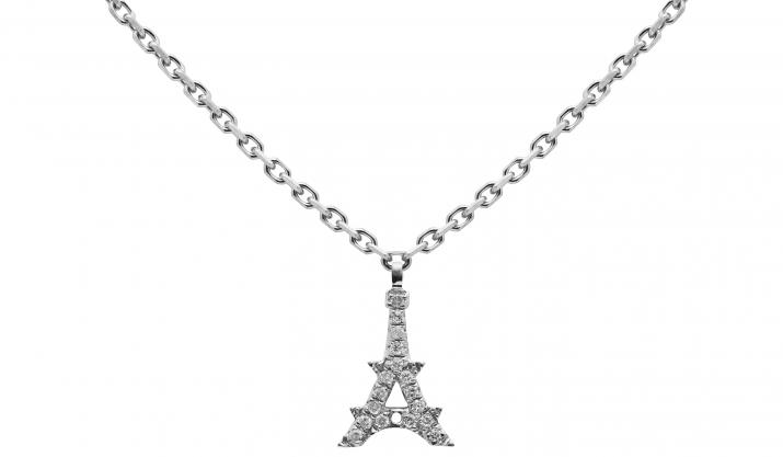 Redline Bijoux Mademoiselle Paris Collier Chaîne Femme Avec 0 05ct