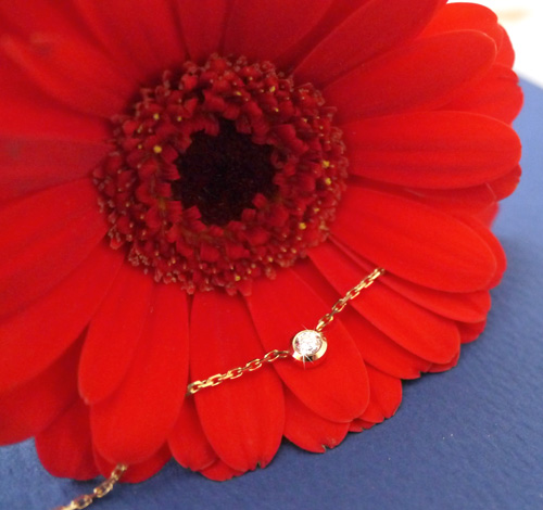 Redline collier or diamant