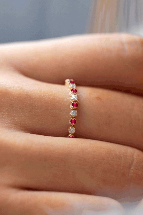 Bague Redline rubis